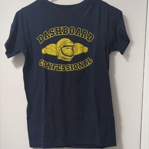 Dashboard Confessional Navy T-Shirt